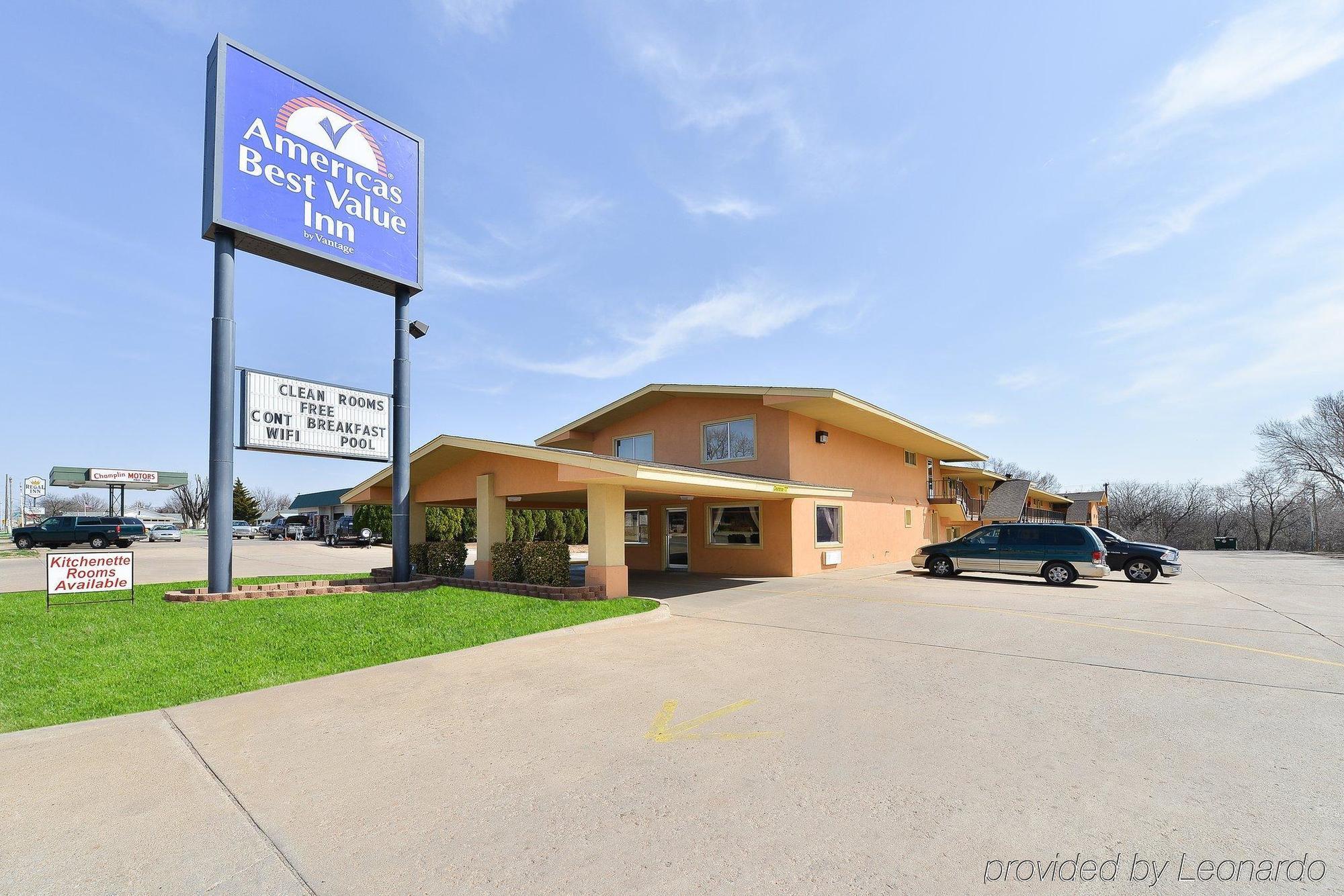 Americas Best Value Inn Ponca City Buitenkant foto